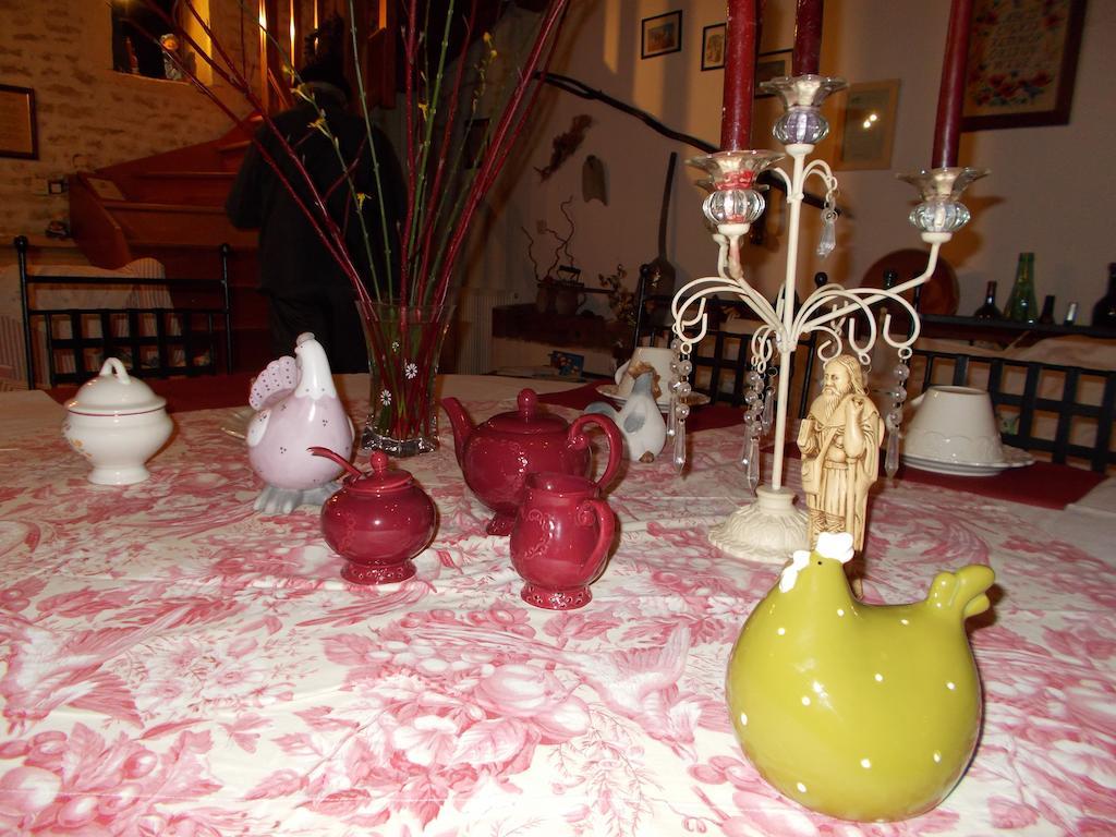 A L'Antan - La Ferme D'Octave Bed & Breakfast Saint-Hilaire-de-Villefranche Екстериор снимка