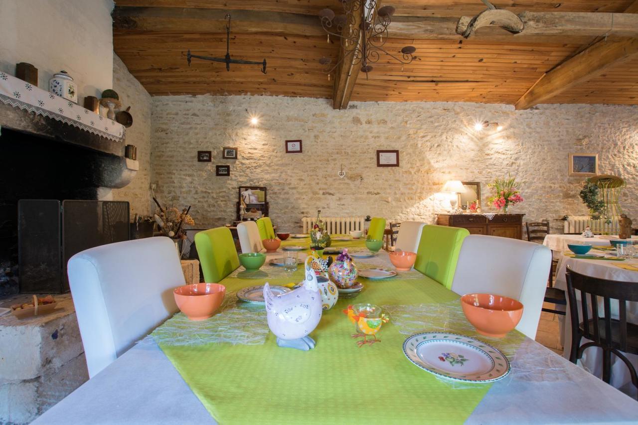 A L'Antan - La Ferme D'Octave Bed & Breakfast Saint-Hilaire-de-Villefranche Екстериор снимка