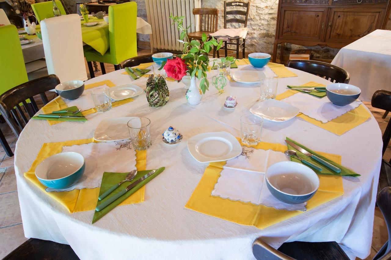 A L'Antan - La Ferme D'Octave Bed & Breakfast Saint-Hilaire-de-Villefranche Екстериор снимка